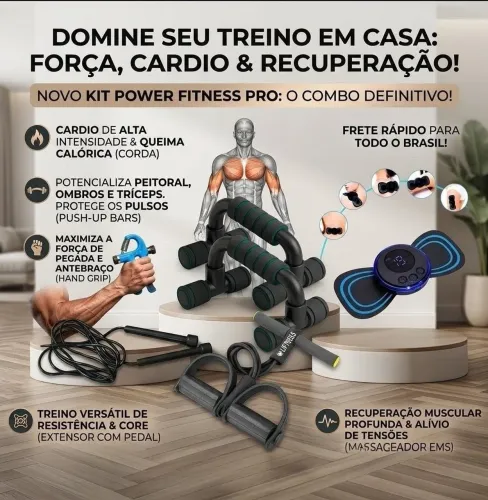 Kit Power Fitness Pro VV