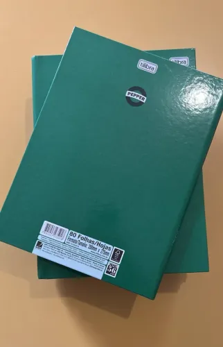 Caderno Brochura Capa Dura Universitário, Pepper, 20x27.5cm, 80 Folhas, 1 Matéria