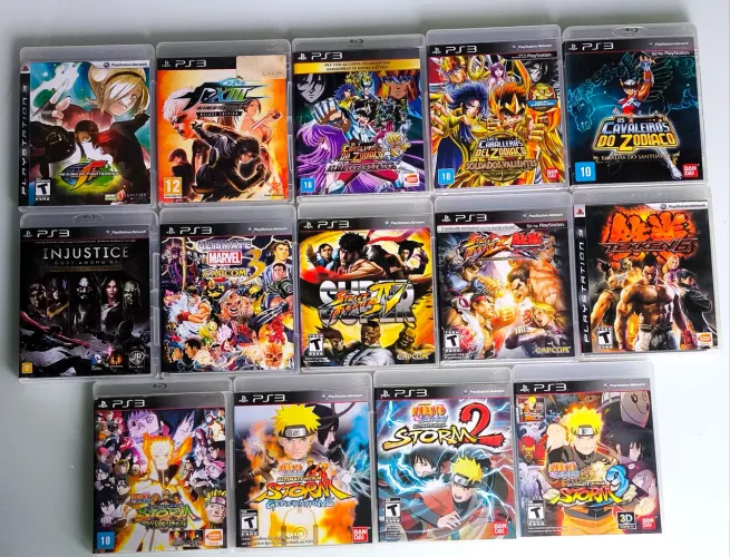 Jogos PS3 ( Lutas ) mídias físicas