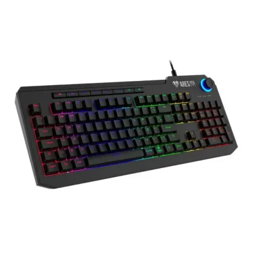 ENTREGA GRÁTIS - Teclado Gamer Gamdias ARES P2A, USB, RGB - NOVO, LOJA FÍSICA