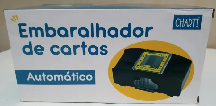 Embaralhador de Cartas Portátil