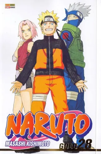 Mangás Naruto Gold 28 e 29