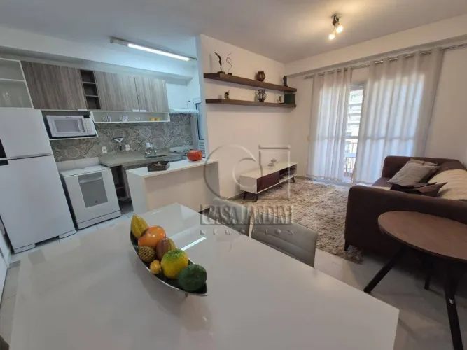Apartamento com 1 dormitório para alugar, 51 m² por R$ 4.447/mês - Edifício Hit - Barueri/