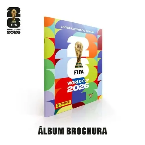 Álbum de Figurinhas Brochura Copa do Mundo FIFA 2026 EUA Panini