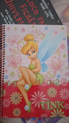 Kit Caderno 2 sininho 1x1 c dura