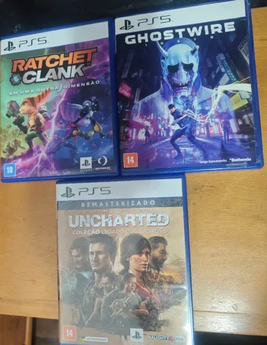 Três jogos para PS5