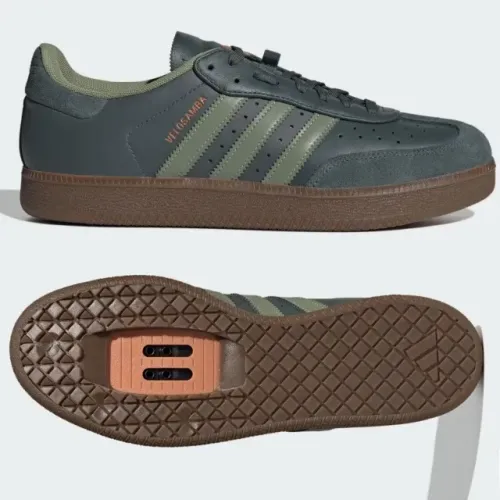 Sapatilha Velosamba Leather Adidas Unissex Verde