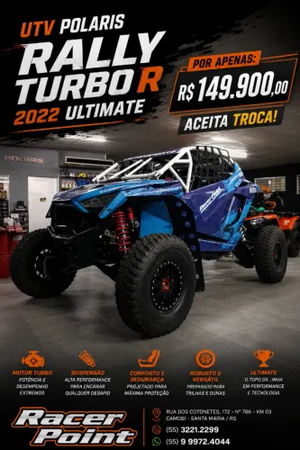  UTV POLARIS RALLY TURBO R 2022 Ultimate