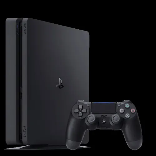Vende-se ps4 sem detalhes, com duas manetes sendo 1 original