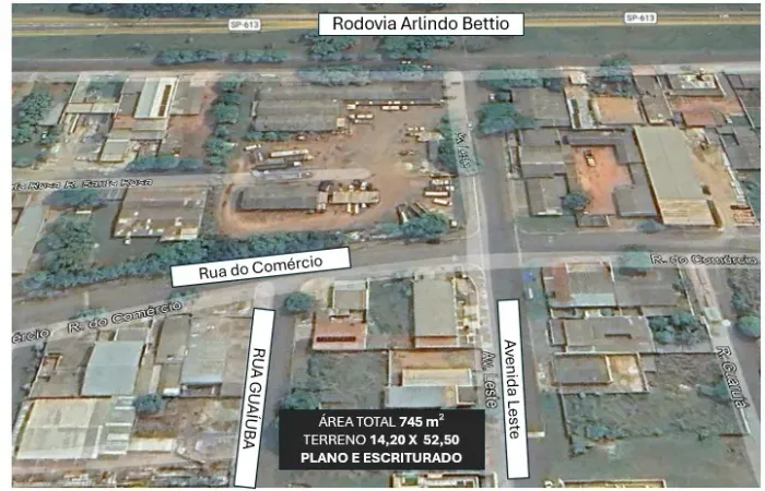 Terreno 745 m² Escriturado | Duas Frentes | Próximo à SP-613 | Primavera/SP | R$ 260 mi