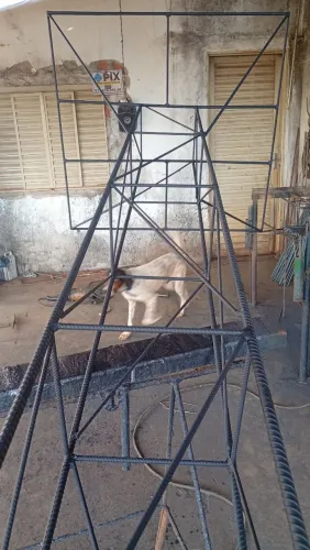 Torre para caixa de água