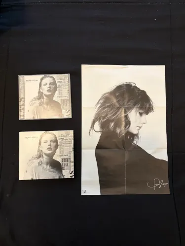 Cd reputation completo com case/luva e poster 9/10