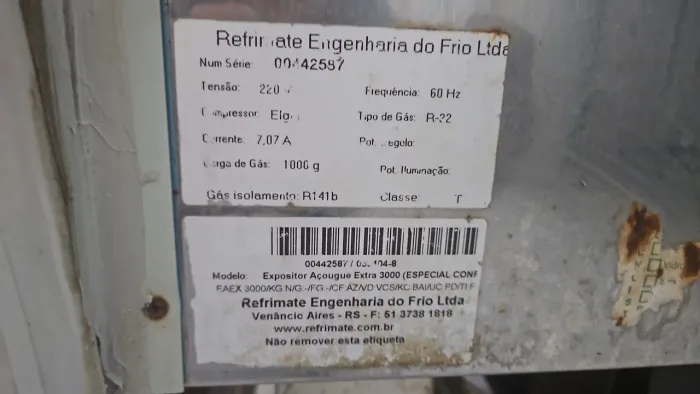 Balcão frigorífico