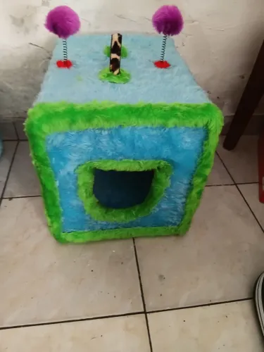 Casinhas de pelúcia para gatos