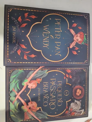 Livros Peter Pan e Wendy + O Pequeno Pássaro Branco
