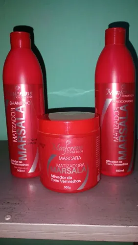 Kit Matizador Ativador de tons vermelhos