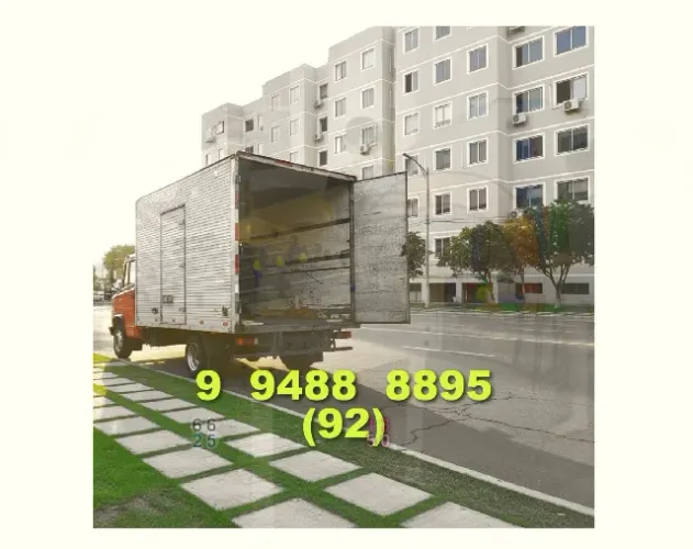Frete Bau em São Geraldo, Parque 10, Novo Israel e Adrianópolis disponível!