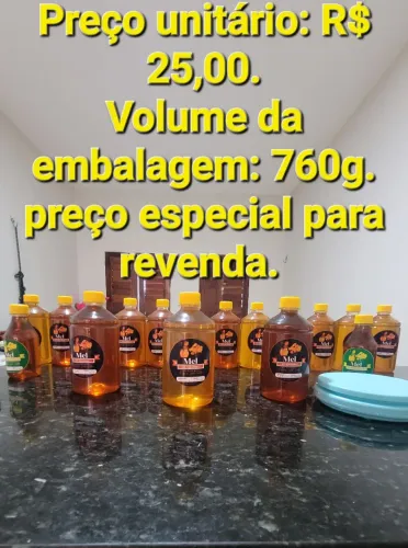 Mel puro com características medicinais em Fortaleza