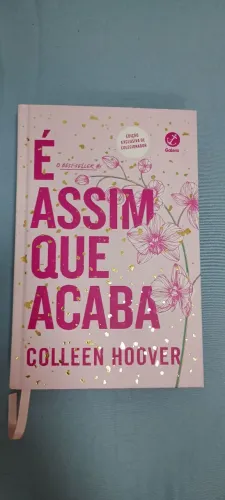É assim que acaba - Collen Hoover (edição de colecionador)