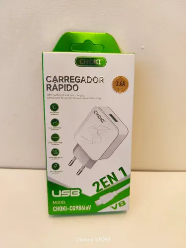 Kit Carregador micro V8 