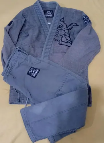 KloKimono - Adulto - Cinza Militar - A1