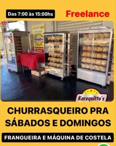 Auxiliar de churrasqueiro free lance