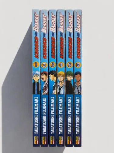 Manga Kuroko no Basket Vol 1 a 6