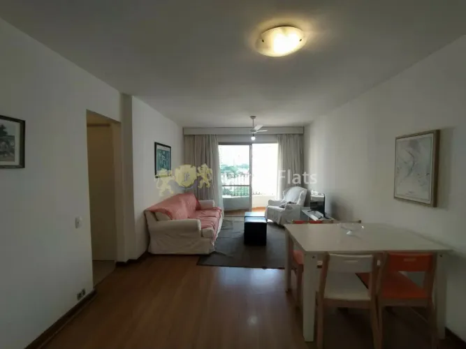 Flat com 2 Quartos para alugar, 60m² - Jardins