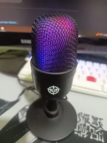 Microfone Gamer TGT Anzer V2 USB - Apenas 3 Meses de Uso! (Estado de Novo)
