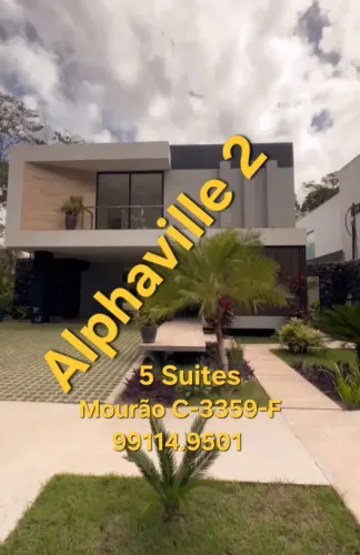 Alphaville 2. Excelente Duplex, 5 suites, 3 com closet. Lazer Privativo. Alto Padrão
