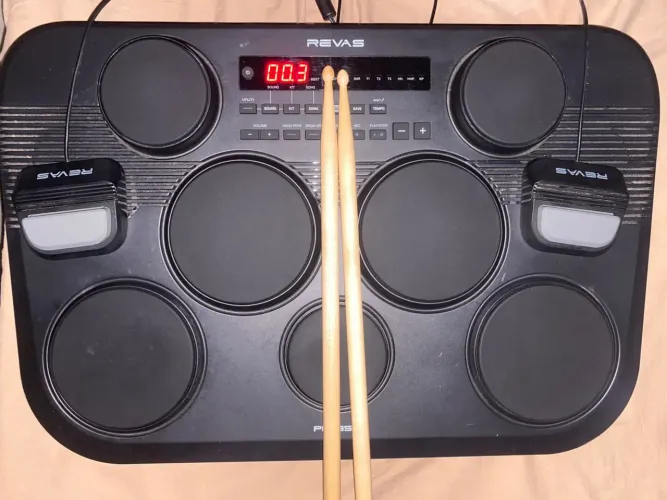 BATERIA ELETRÔNICA Revas Pb-350 Semi-nova