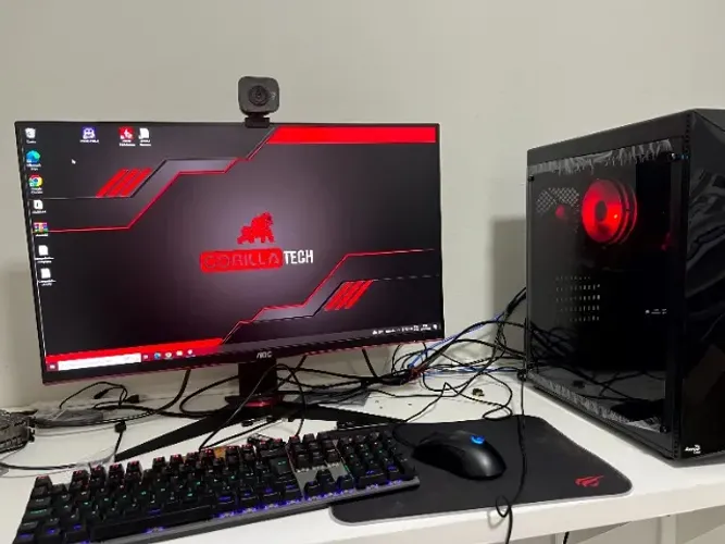 PC Gamer Completo i5 + GTX 750 + Monitor 21,5" FHD | Muito Completo | Novo