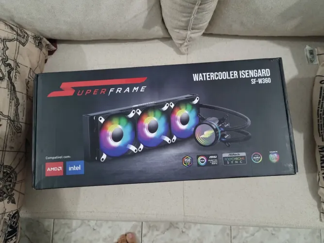 Water Cooler  Triple fan novo