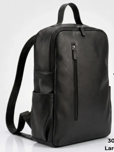 Mochila Couro Legítimo Notebook Antifurto Reforçada Grande