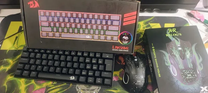 Teclado e mouse