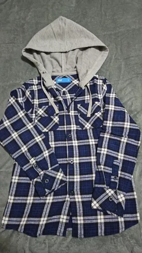 Blusa xadrez masculina infantil
