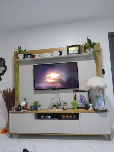 Suporte pra tv painel com rack