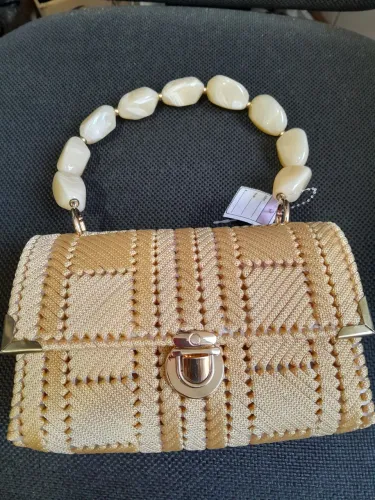 Bolsa Crochê em tela