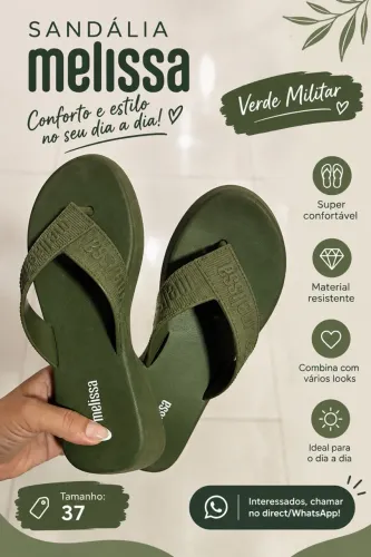 Sandália Melissa Flatform M-lover