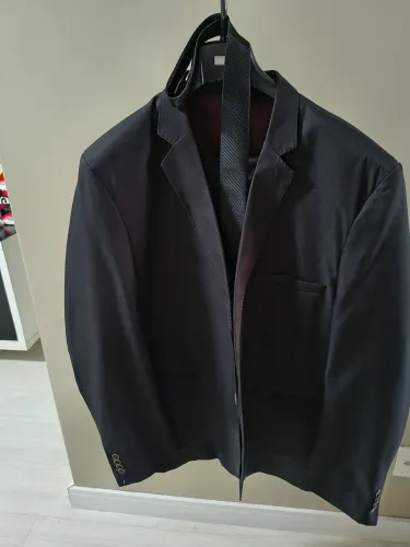 Terno completo preto impecável
