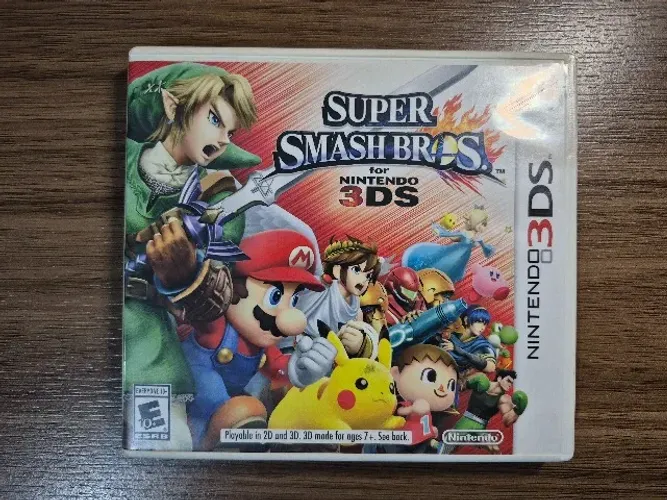 Super Smash Bros Nintendo 3DS Original Completo USA