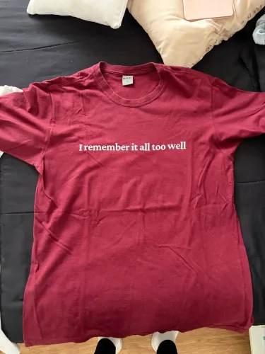 Camiseta red Taylor swift all too well