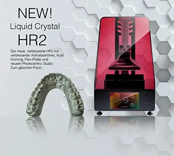 Impressora 3D Alta precisão- PhotoCentriC3D - Cristal Líquido HR2