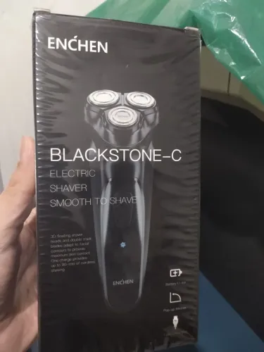 Barbeador elétrico rotativo 3 cabeças