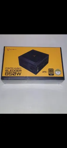 Fonte husky 850w full modular selo 80 Plus gold