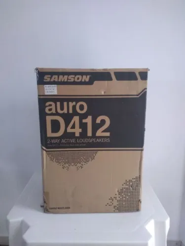 SAMSON AURO D412 CAIXA DE SOM ATIVA DJ CAIXA DE RETORNO