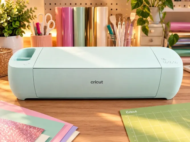 CRICUT EXPLORE 3 - KIT COMPLETO COM ACESSÓRIOS E MATERIAIS