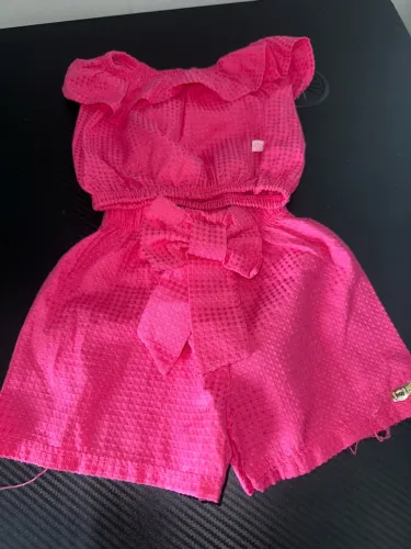 Blusa e shortinho intanfil