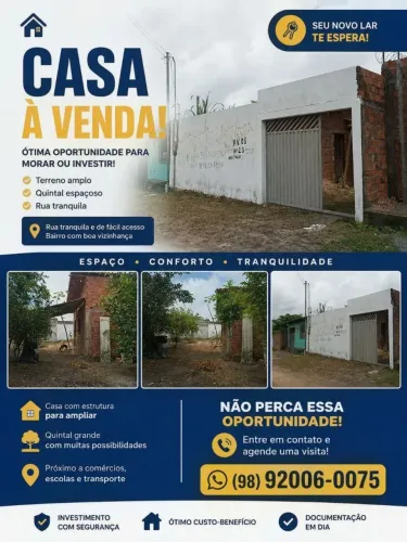 Terreno todo imurado com um compartilhamento