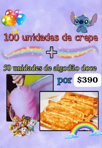 Pula pula e barraquinha de guloseimas 